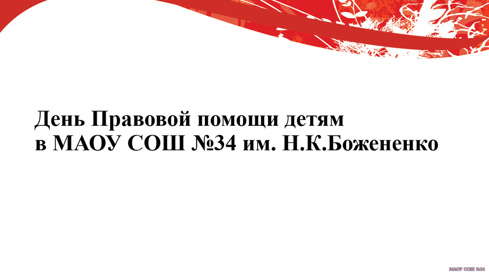 22.10.2024 "День правовой помощи детям"