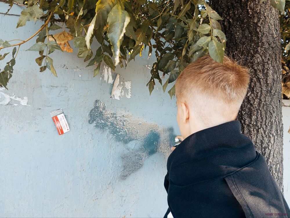 Участие в еженедельной акции "Кубань без наркотрафаретов"